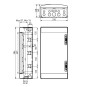 Caja automaticos superficie estanca 36 elementos Ide CDN36PT3F