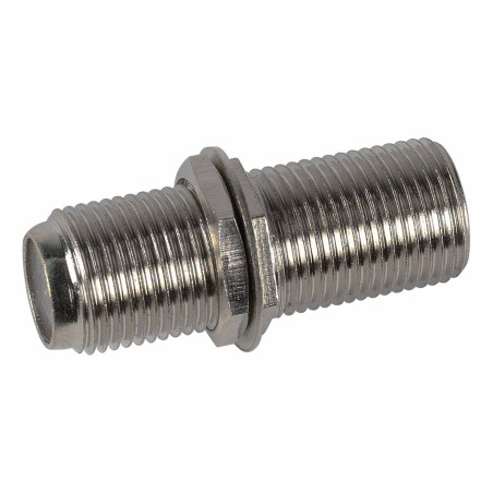Conector empalme F para cable antena coaxial H-H Televes 4173