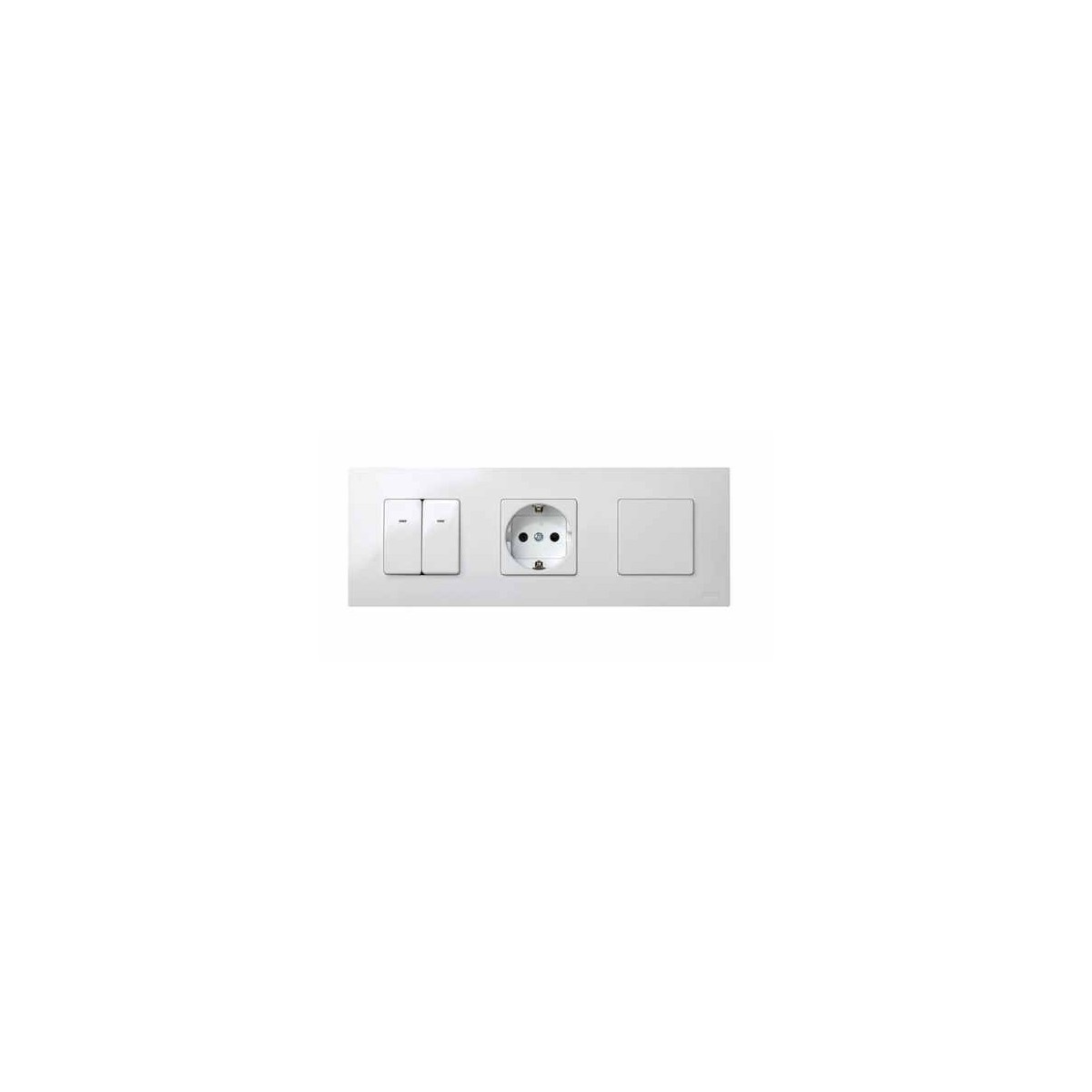 Marco 3 elementos blanco Simon 27 Play 2700630030