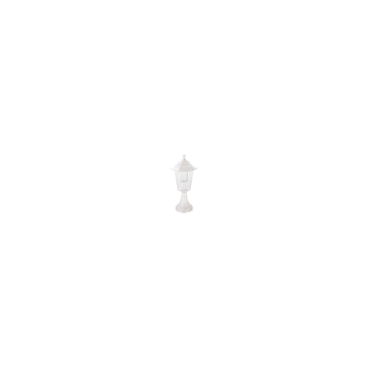 Aplique Sobremuro Hexagonal E27 Max.100w Blanco
