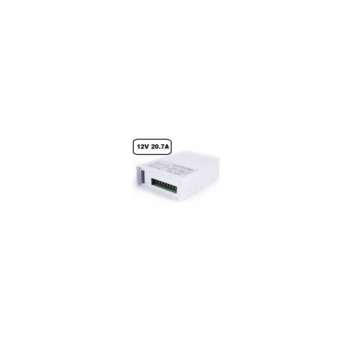 Fuente alimentacion 12V DC 20.7A 250W IP44