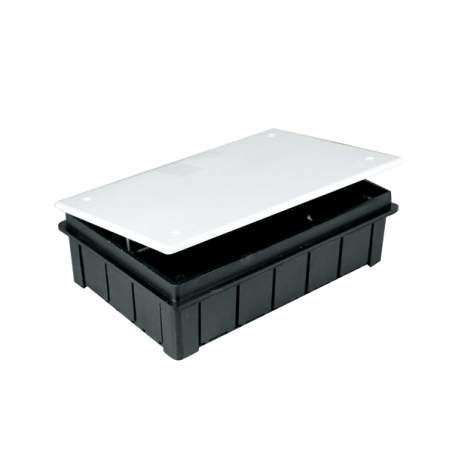 Caja registro empotrar 205x105x50mm con tapa Seavi