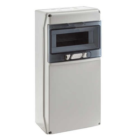 Caja automaticos superficie estanca 9 elementos+zocalo Ide CSN9PT