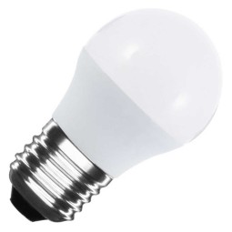 Bombilla led esferica G45 E27 5W luz calida