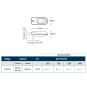 Luminaria Vial de 100W a 400W SAP/HM E40 Mayja 736.10
