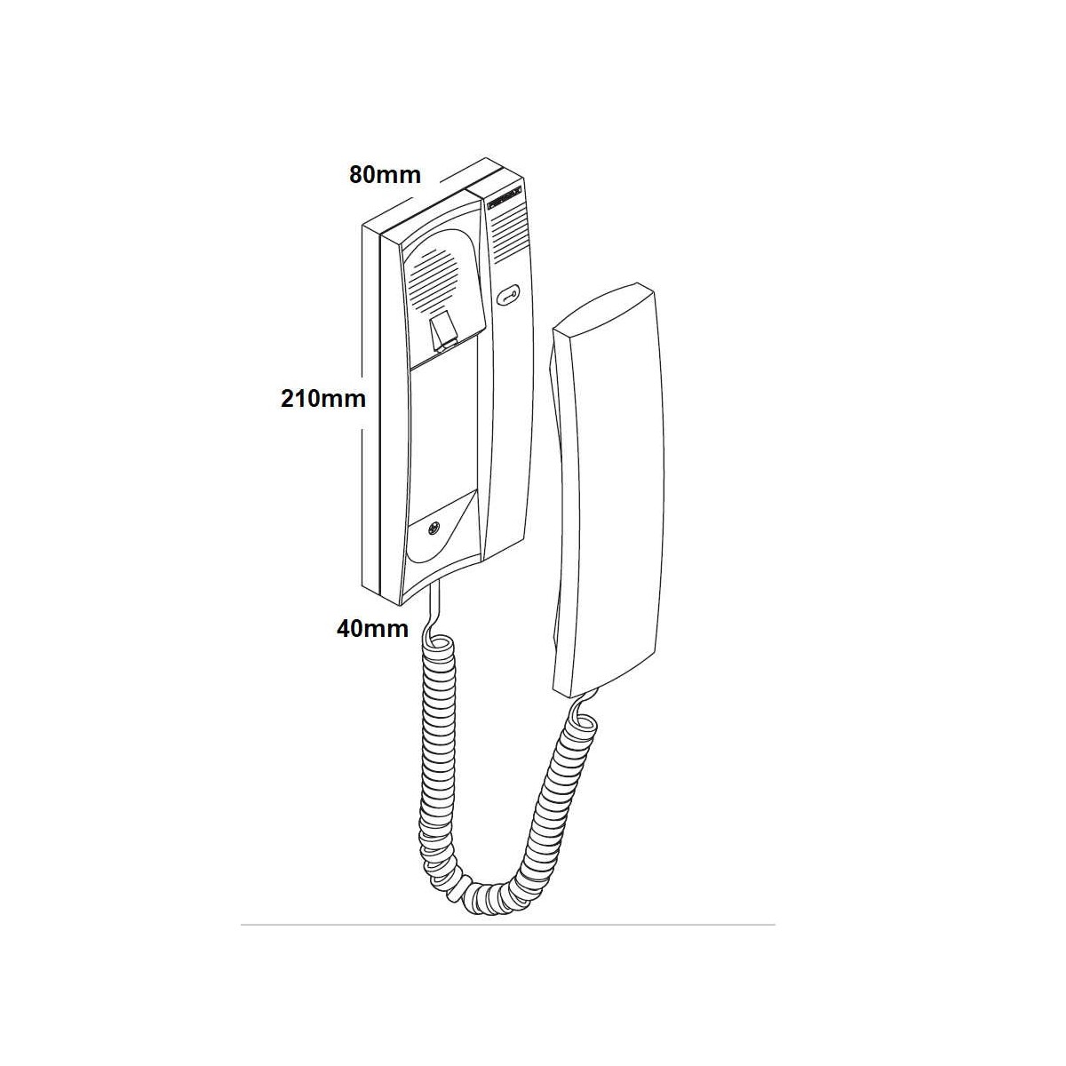 Telefonillo llamada electronica Citymax Basic Fermax 80447