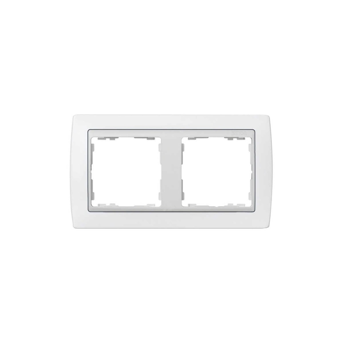 Marco 2 elementos blanco zocalo blanco Serie 82 Simon 82620-30