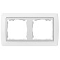 Marco 2 elementos blanco zocalo blanco Serie 82 Simon 82620-30