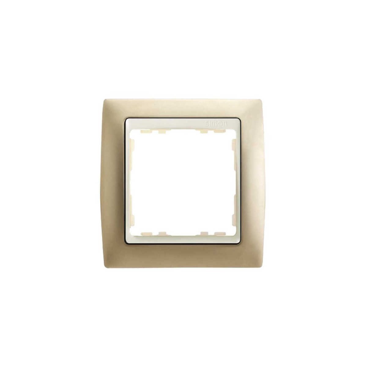 Marco 1 elemento cava zocalo marfil Serie 82 Simon 82714-34
