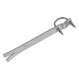 Soporte mastil para pared reforzado 350mm Televes 2405