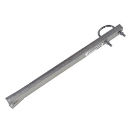 Soporte mastil para pared reforzado 500mm Televes 2406