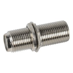Conector empalme F para cable antena coaxial H-H Televes 4173