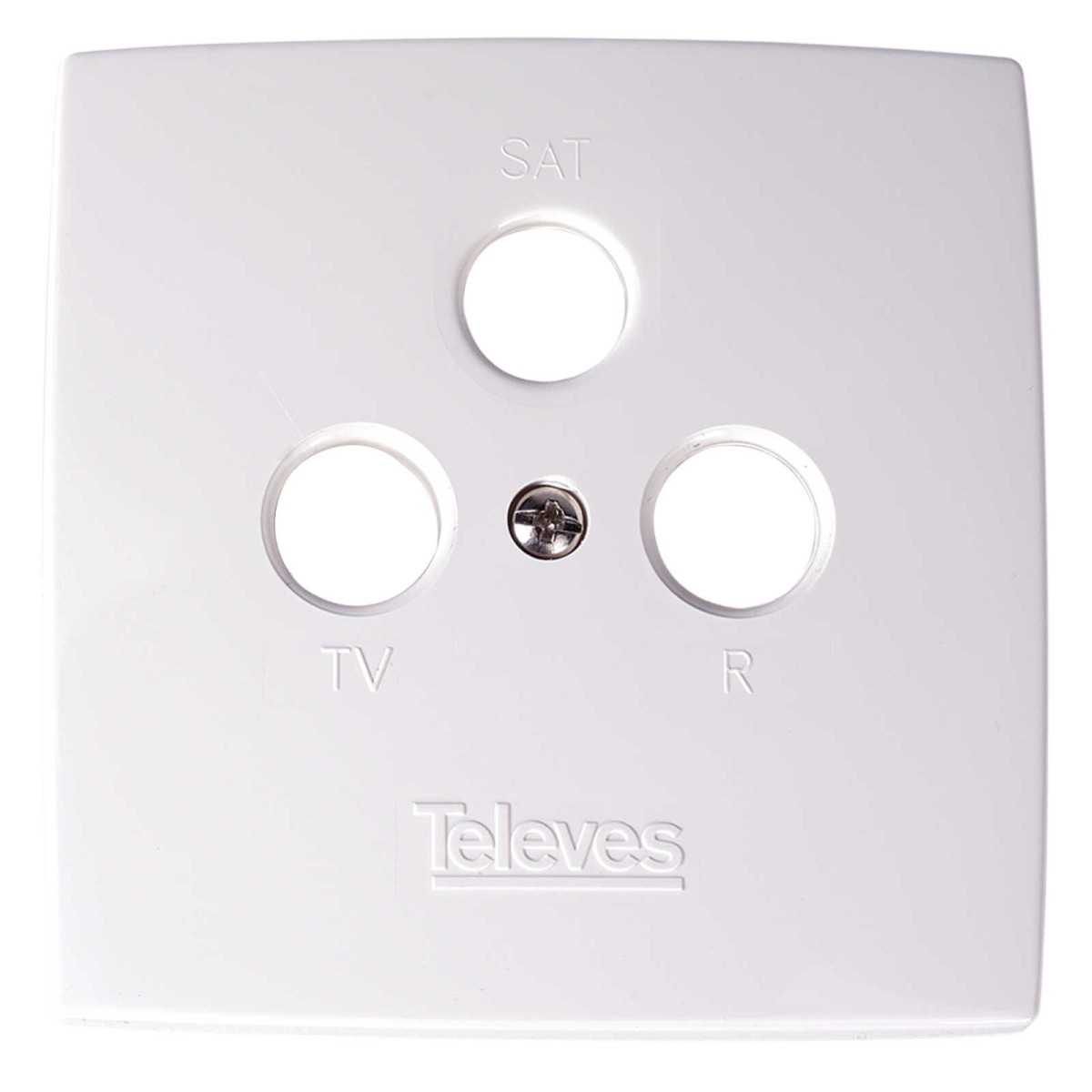 Tapa para toma TV/R/SAT Televes 5443