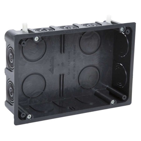 Caja registro empotrar pladur 200x130x52mm con tapa Seavi