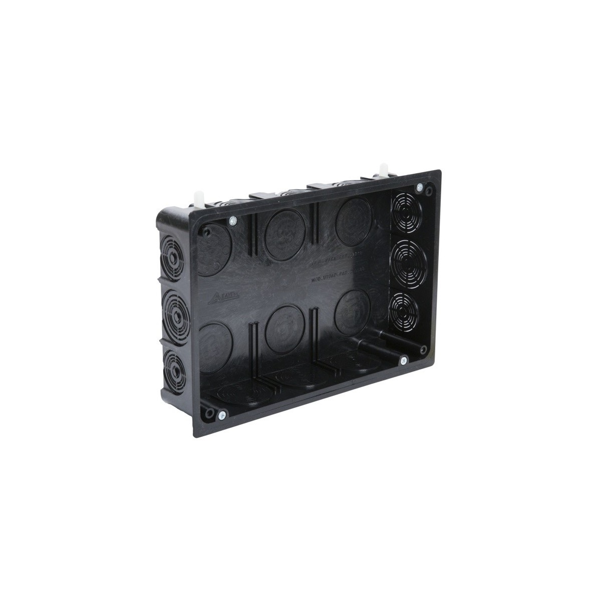 Caja registro empotrar pladur 236x151x52mm con tapa Seavi