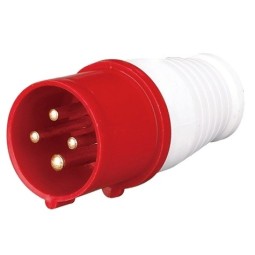 Clavija cetac aerea 3P+T 32A IP44