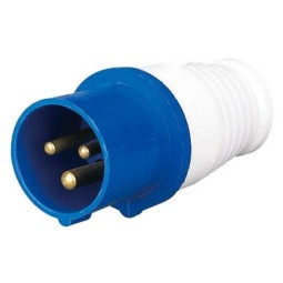Clavija cetac aerea 2P+T 16A IP44