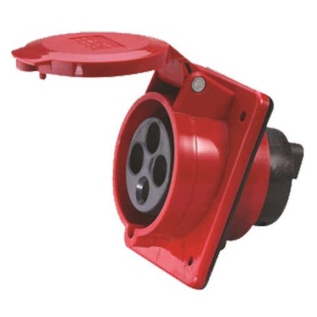 Base cetac trascuadro 3P+T 32A IP44