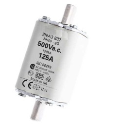 Fusible NH-00 125Amp