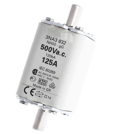 Fusible NH-00 125Amp