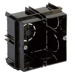 Caja universal enlazable para empotrar en obra