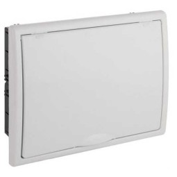 Caja automaticos empotrar 12 elementos puerta opaca Solera 8688
