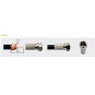 Conector roscado F para cable antena coaxial