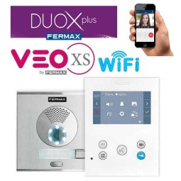 Kit videoportero color Wifi con monitor VEO-XS DUOX PLUS de 4.3 Pulgadas Fermax 94511