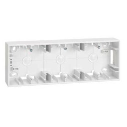 Zocalo superficie 3 elementos blanco Simon 27 Play 2700753-030