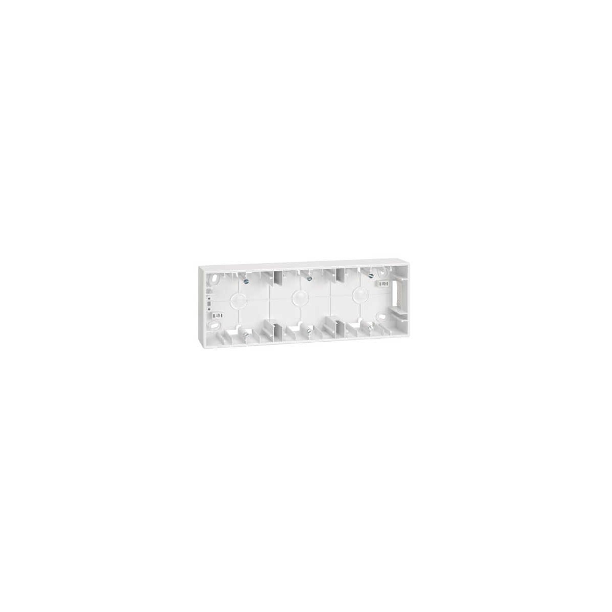 Zocalo superficie 3 elementos blanco Simon 27 Play 2700753-030