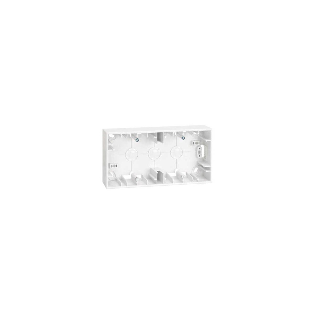 Zocalo superficie 2 elementos blanco Simon 27 Play 2700752-030