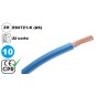 Cable flexible 1x10mm2 azul libre halogenos 750v CE CPR
