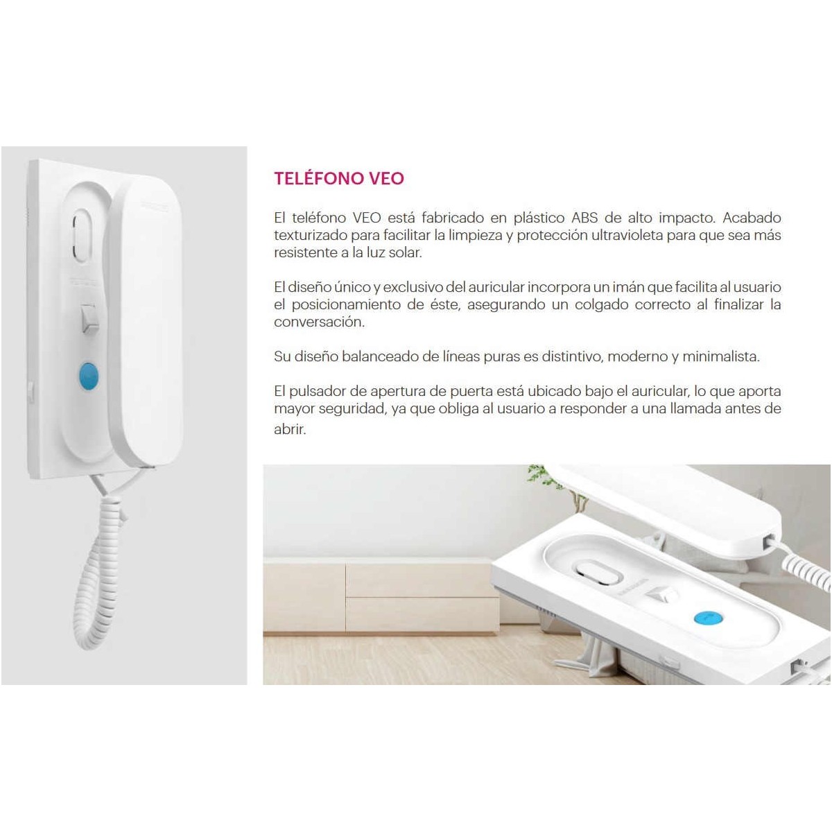 Telefonillo VEO Connect Duox Plus Fermax 34440