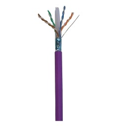 Cable Red RJ-45 categoria 6 con malla FTP rigido 23AWG LSFH Televes 212101