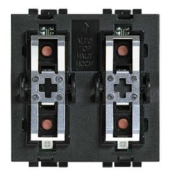 Comando de 1 o 2 funciones luz/persianas Livinglight MyHome Bticino L4652/2