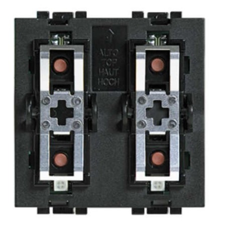 Comando de 1 o 2 funciones luz/persianas Livinglight MyHome Bticino L4652/2
