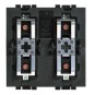 Comando de 1 o 2 funciones luz/persianas Livinglight MyHome Bticino L4652/2