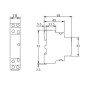 Contactor riel 2NA 25A Bobina 230/240V OPC225230 Omnium