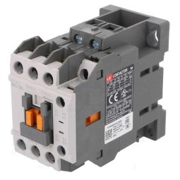 Contactor riel 3 polos 400V 9Amp 1NA 1NC Bobina 230Vac Ls