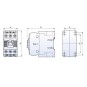 Contactor riel 3 polos 400V 32Amp 1NA 1NC Bobina 24Vac Ls