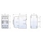 Contactor riel 3 polos 400V 32Amp 1NA 1NC Bobina 230Vac Ls