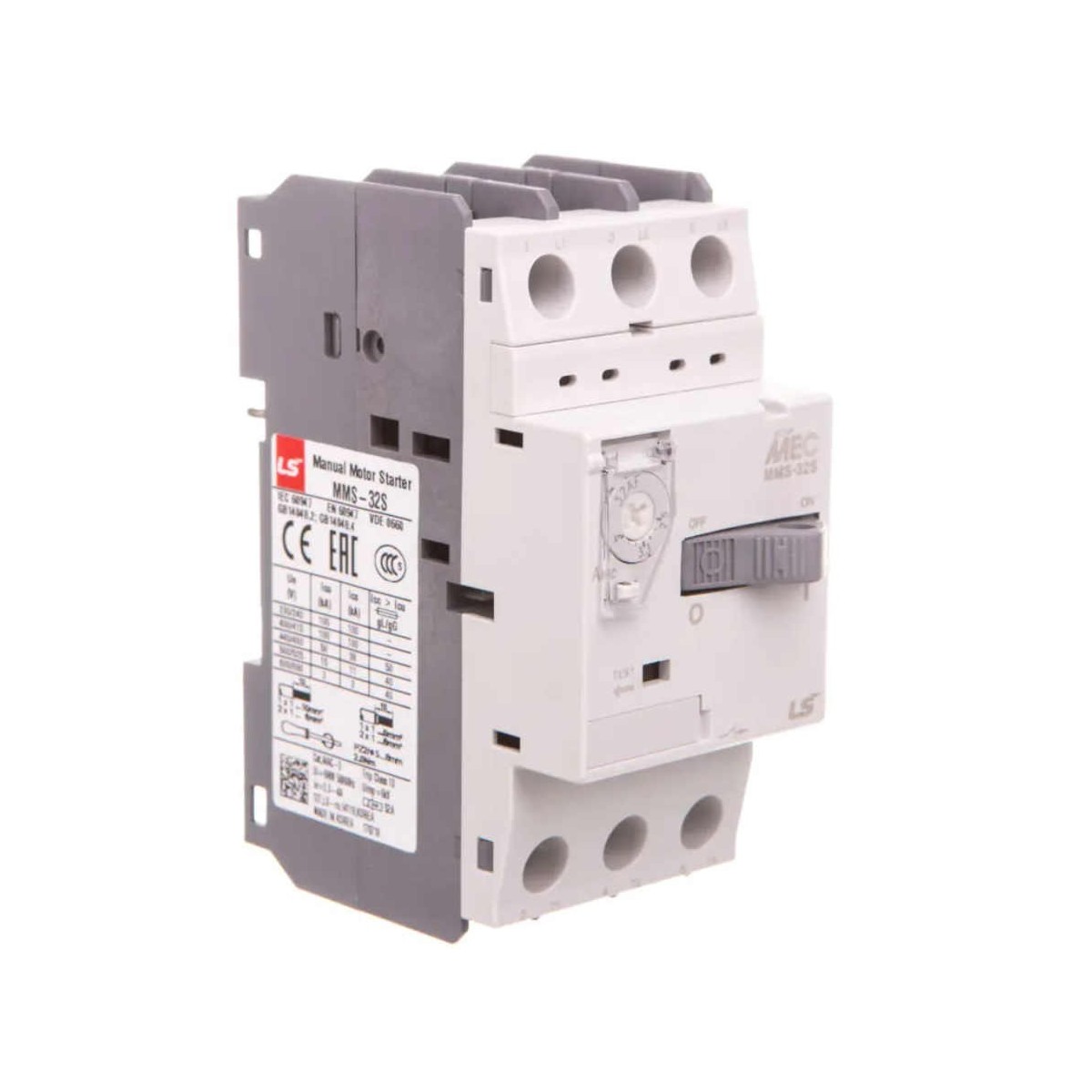 Guardamotor Disyuntor Regulable 2.5 a 4 Amp Ls