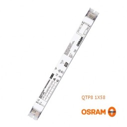 Balasto fluorescente 1x58w QTP8 electronico Osram Quicktronic Professional