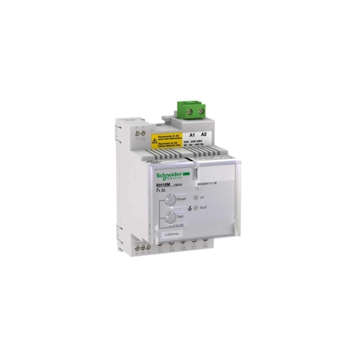 Rele Diferencial clase A 300mA RH10M Schneider 56135