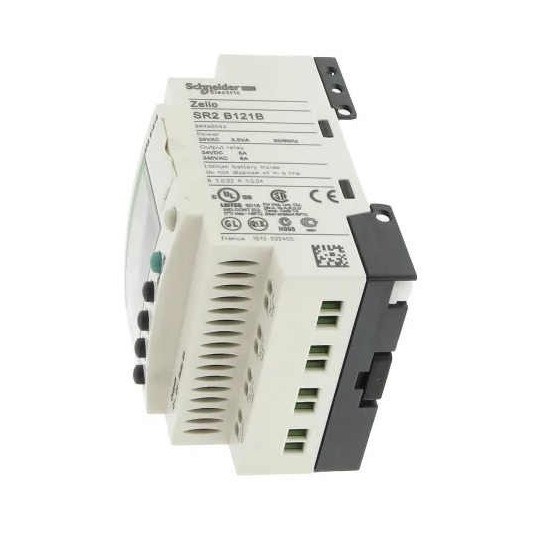 Rele Programable Zelio 8 Entradas 4 Salidas 24VAC con pantalla Schneider Electric