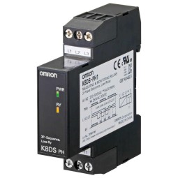 Rele monitor de secuencia o perdida de fases Trifasico Omron K8DSPH1