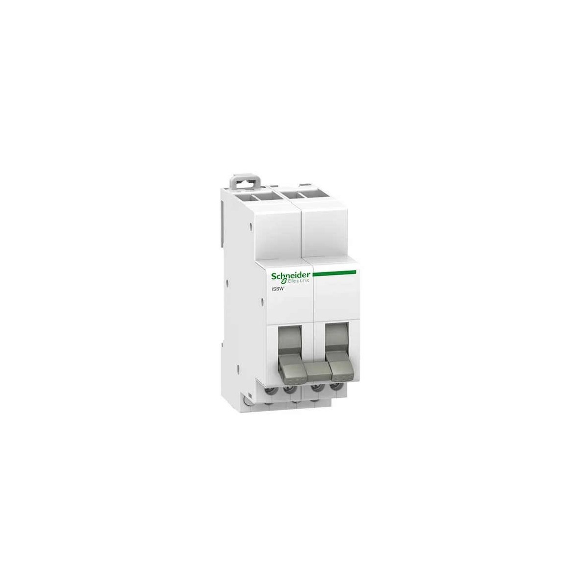 Selector riel 3 posiciones I-0-II 20A bipolar 20A 230V Schneider