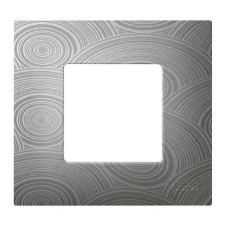 Funda Intercambiable para marco 1 elemento Gris Helios Simon 27 Play