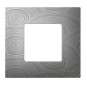 Funda Intercambiable para marco 1 elemento Gris Helios Simon 27 Play