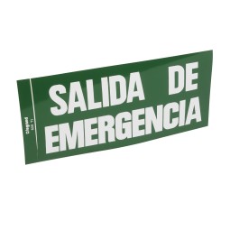 Etiqueta adhesiva SALIDA DE EMERGENCIA luz emergencia Legrand 060971